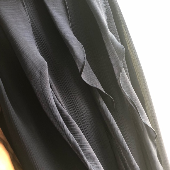 White by Vera wang navy long dress - Picture 3 of 6